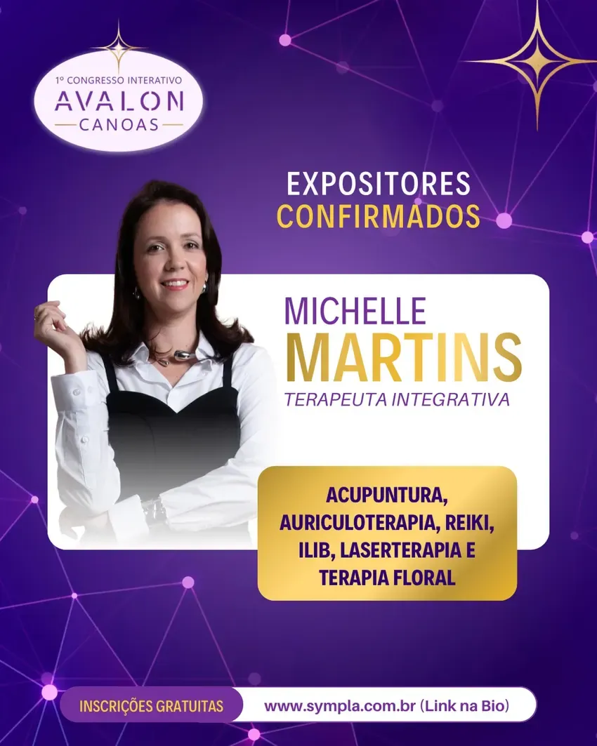 Michelle Martins, terapeuta em saúde integrativa