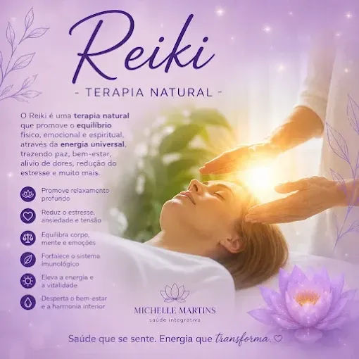 Sessão de reiki